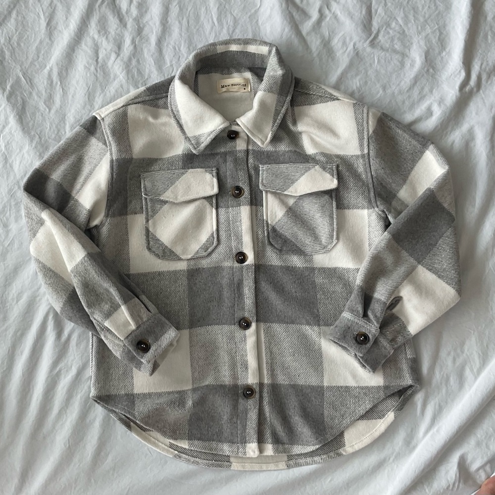 NWOT Button-Up Utility Shirt-Jacket